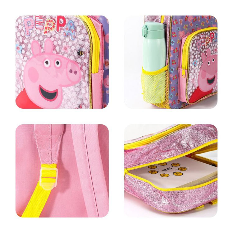 Picture of 10297-1663 (24595): PEPPA PIG DELUXE BACKPACK